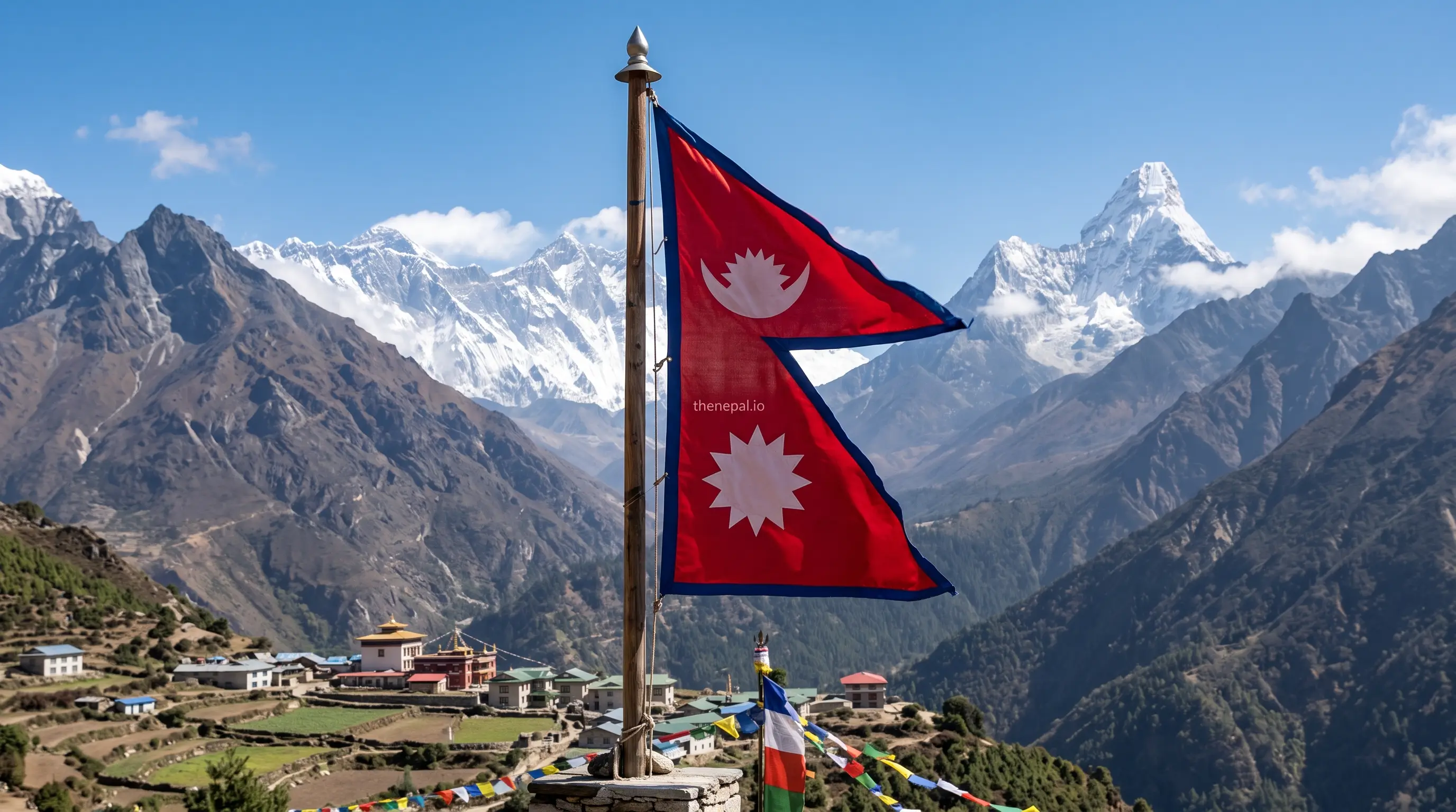 Flag of Nepal